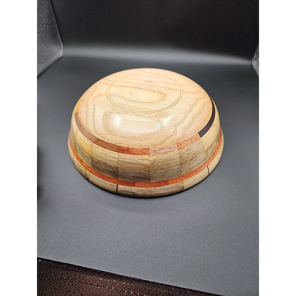 Board Style Segmented Turned Bowl